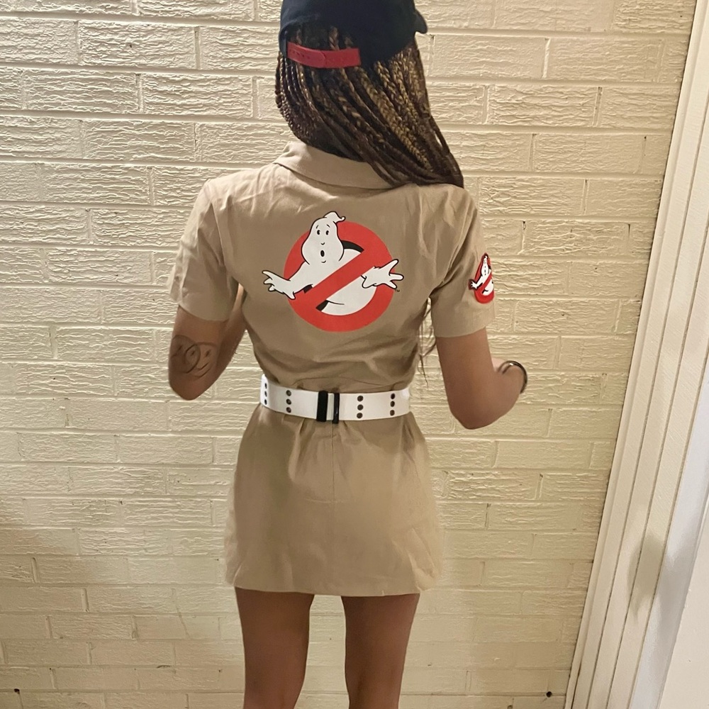 Tan Ghostbusters Costume Dress